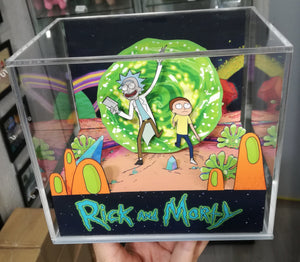 Rick and Morty Cubic Diorama