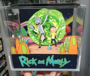 Rick and Morty Cubic Diorama