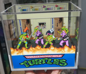 Teenage Mutant Ninja Turtles Cubic Diorama