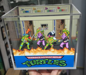 Teenage Mutant Ninja Turtles Cubic Diorama