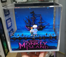 Load image into Gallery viewer, Monkey Island Guybrush and Stan Cubic Diorama