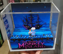 Load image into Gallery viewer, Monkey Island Guybrush and Stan Cubic Diorama