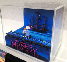 Load image into Gallery viewer, Monkey Island Guybrush and Stan Cubic Diorama