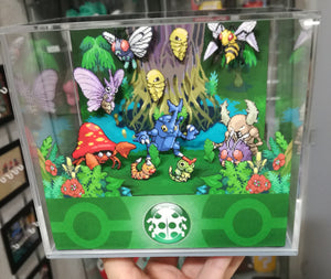 Pokemon Home Bug Cubic Diorama