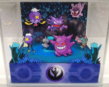 Load image into Gallery viewer, Pokemon Home Ghost Cubic Diorama