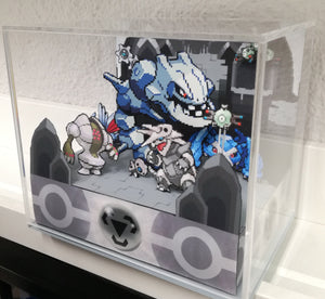 Pokemon Home Steel Cubic Diorama