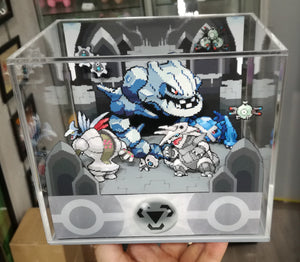 Pokemon Home Steel Cubic Diorama