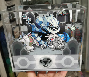 Pokemon Home Steel Cubic Diorama