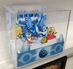 Pokemon Home Ice Cubic Diorama