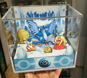 Pokemon Home Ice Cubic Diorama