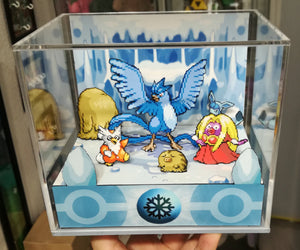 Pokemon Home Ice Cubic Diorama