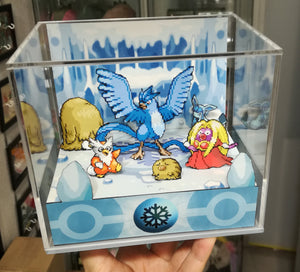 Pokemon Home Ice Cubic Diorama