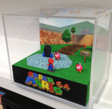 Load image into Gallery viewer, Super Mario 64 Cubic Diorama