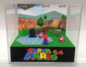 Super Mario 64 Cubic Diorama