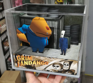 Grim Fandango Cubic Diorama