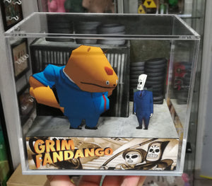 Grim Fandango Cubic Diorama