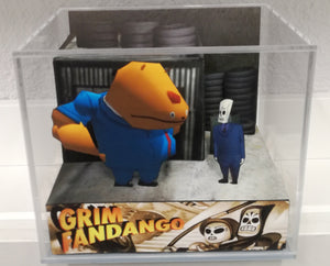 Grim Fandango Cubic Diorama