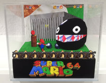 Load image into Gallery viewer, Super Mario 64 Chomp Cubic Diorama