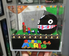 Load image into Gallery viewer, Super Mario 64 Chomp Cubic Diorama