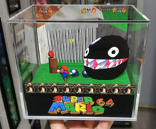 Load image into Gallery viewer, Super Mario 64 Chomp Cubic Diorama