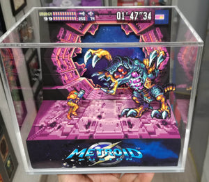 Metroid Fusion Cubic Diorama