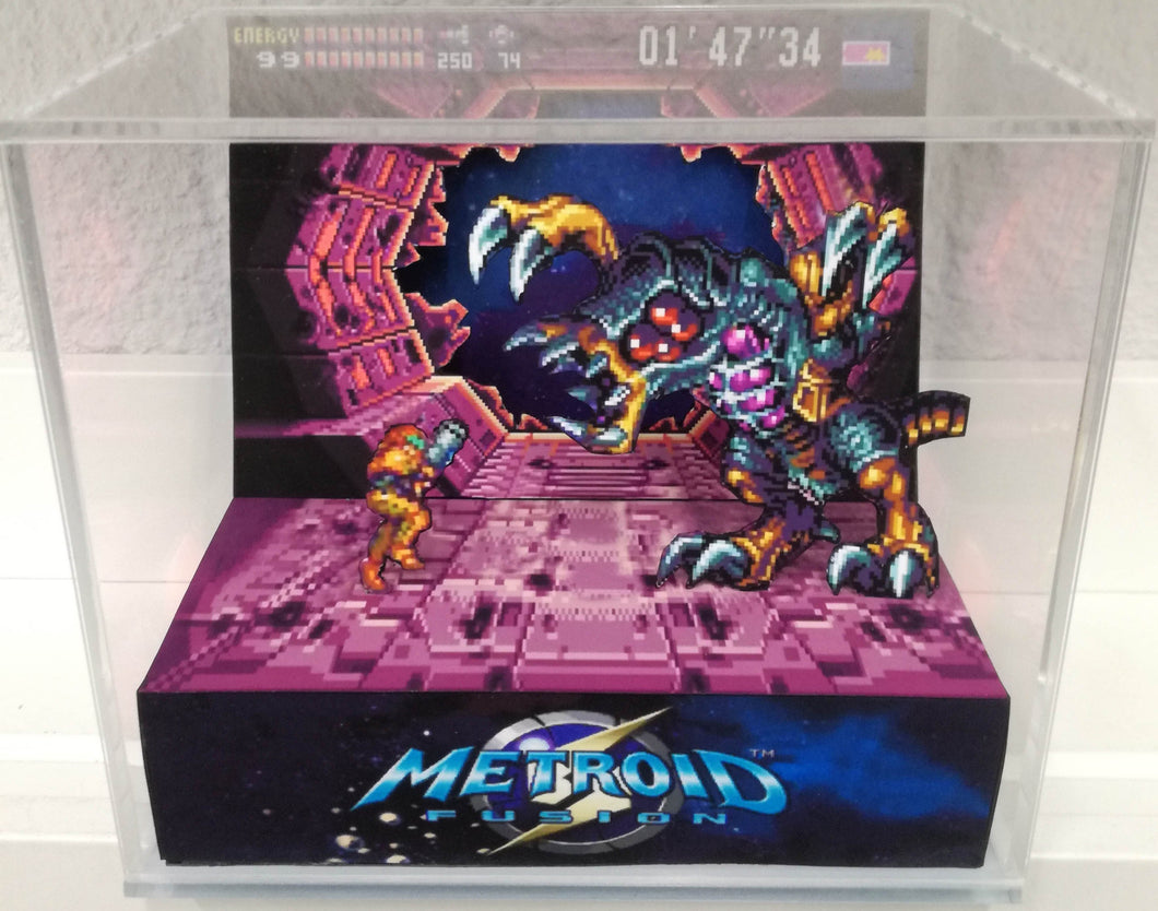 Metroid Fusion Cubic Diorama