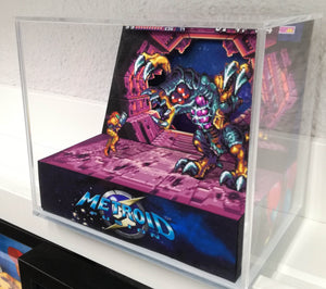 Metroid Fusion Cubic Diorama