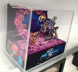 Metroid Fusion Cubic Diorama