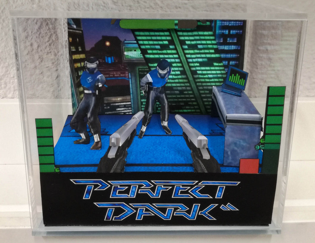 Perfect Dark Cubic Diorama