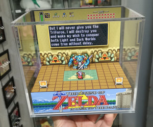 Zelda A Link to the Past Ganon Cubic Diorama