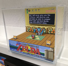 Load image into Gallery viewer, Zelda A Link to the Past Ganon Cubic Diorama