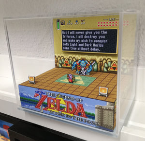 Zelda A Link to the Past Ganon Cubic Diorama