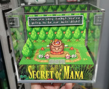 Load image into Gallery viewer, Secret of Mana Goblin Village Cubic Diorama