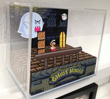 Load image into Gallery viewer, Super Mario World Ghost House Cubic Diorama