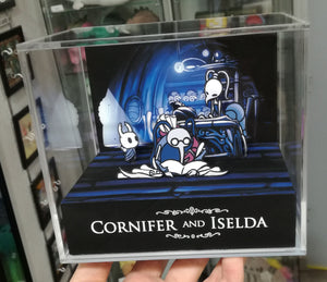 Hollow Knight Cornifer and Iselda Cubic Diorama