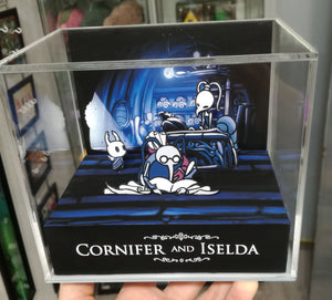 Hollow Knight Cornifer and Iselda Cubic Diorama
