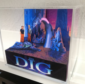 The Dig Cubic Diorama