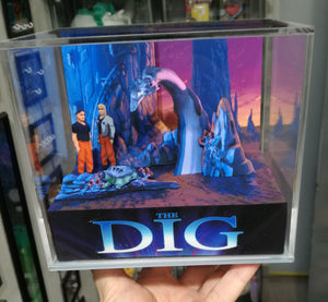 The Dig Cubic Diorama