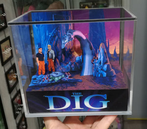 The Dig Cubic Diorama