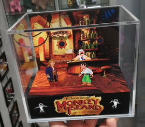 Monkey Island 2 Largo Lagrande Cubic Diorama