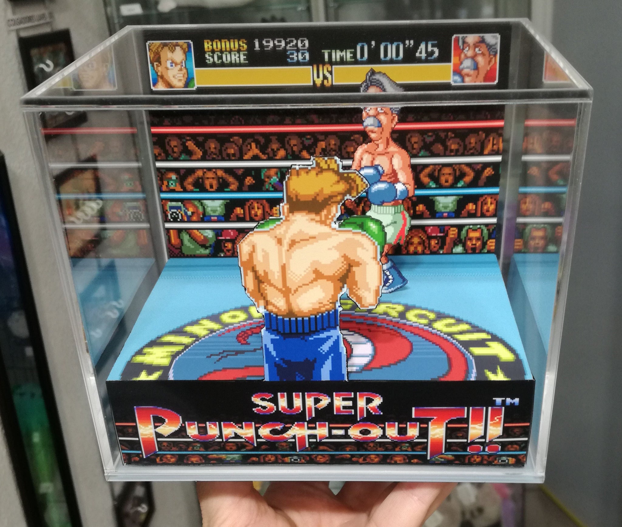 Super Punch-Out!! Cubic Diorama