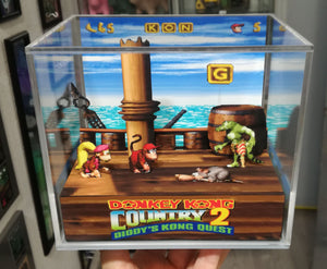 Donkey Kong Country 2 Cubic Diorama