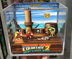 Donkey Kong Country 2 Cubic Diorama