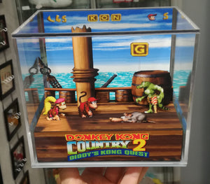 Donkey Kong Country 2 Cubic Diorama