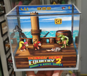 Donkey Kong Country 2 Cubic Diorama