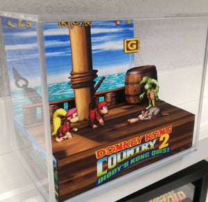 Donkey Kong Country 2 Cubic Diorama