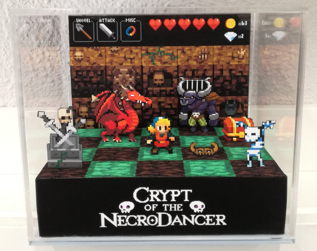 Crypt of the Necrodancer Cubic Diorama