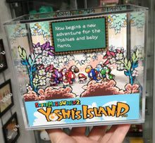 Load image into Gallery viewer, Yoshi´s Island Intro Cubic Diorama