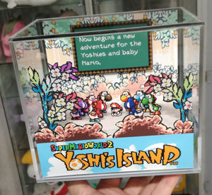 Yoshi´s Island Intro Cubic Diorama