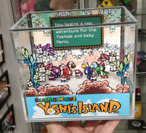 Yoshi´s Island Intro Cubic Diorama